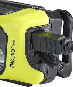 Streamlight 61436 Enduro Pro 200-Lumen USB Rechargeable LED Headlamp with Elastic Head Strap, Rubber Hard Hat Strap, 3M Dual Lock Fasteners, and USB Cable, Yellow 2