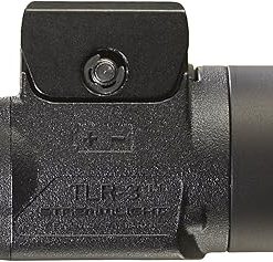Streamlight 69220 TLR-3 170-Lumen Lightweight, Compact Weapon Mounted Tactical Light with Rail Locating Keys, Black 2