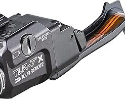 Streamlight 69480 TLR-7 X 500-Lumen Rail Mounted Tactical Light with Integrated Contour Remote Switch Exclusively for Sig Sauer P320 Xcarry Frame only, Includes Mounting Key, and CR123A Battery, Black