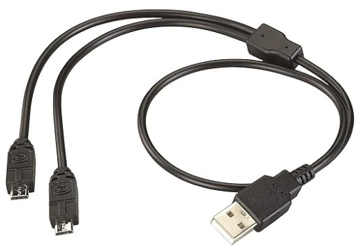 Streamlight 22082 USB Cord - Y Split