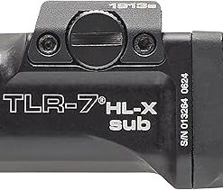 Streamlight 69505 TLR-7 HL-X sub USB 1000-Lumen Rechargeable Rail-Mounted Weapon Light Designed Exclusively for Select 1913 Short Railed Subcompact Models, Includes Mounting Kit with Keys, Black 2