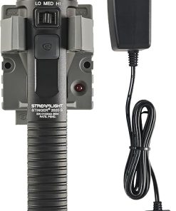 Streamlight 78202 Stinger 2020 S 2000-Lumen Rechargeable Flashlight with 120V AC/12V DC 1 Holder Charger, Black 2