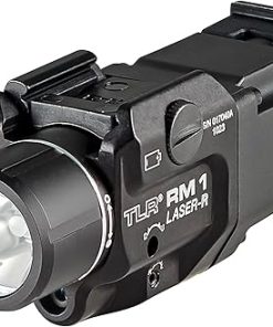 Streamlight 69446 TLR RM 1 500-Lumen Rail-Mounted Tactical Weapon Light with Integrated Red Aiming Laser, and Key Kit, Black