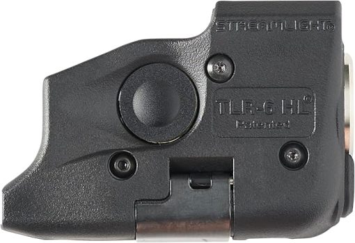Streamlight 69343 TLR-6 HL 300-Lumen Rechargeable Tactical Weapon Light with Integrated Red Aiming Laser Designed Exclusively and Solely for Select Glock Railed Handgun Models Only, Black - Image 2
