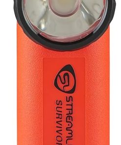 Streamlight 90044 Survivor X USB 250-Lumen USB Rechargeable Right-Angle Firefighter’s Flashlight with Rechargeable Battery Pack, Orange 2