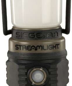 Streamlight 44941 Siege 200-Lumen Ultra-Compact AA Alkaline Outdoor Hand Lantern/Flashlight, Coyote