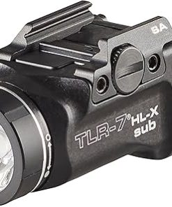 Streamlight 69506 TLR-7 HL-X sub USB 1000-Lumen Rechargeable Rail-Mounted Weapon Light Designed Exclusively for Springfield Armory Hellcat, Includes Mounting Kit with Keys, Black