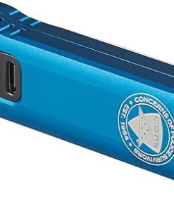 Streamlight 88825 Wedge XT 500-Lumen Slim Everyday Carry Flashlight, Includes USB-Cable and Pocket Lanyard, Blue C.O.P.S. Edition