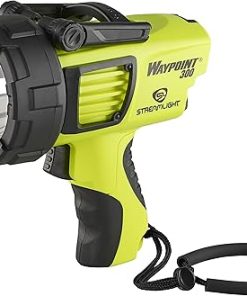 Streamlight Rechargeable-230V/240V Includes Mount-Yellow Waypoint 300 Rechargeable-230V/240V AC with Stand-Yellow Unisex-Adult