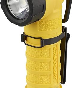 Streamlight 88836 PolyTac 90X USB 500-Lumen Multi-Fuel Rechargeable Right-Angle Flashlight, SL-B26 Battery Pack & USB Cord, Box, Yellow