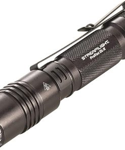 Streamlight 88062 ProTac 2L-X 500-Lumen EDC High Performance Multi-Fuel LED Tactical Flashlight & Walker’s Razor Slim Electronic Muff, Black 2