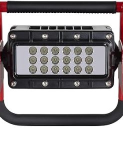 Streamlight 46000 High-Lumen Rechargeable Portable Scene Light II with 120V AC/12V DC Power, Red 2