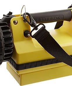 Streamlight 45881 E-Spot Firebox Lantern Vehicle Mount System with DC Charge Cord and Mounting Rack, Yellow