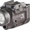 Streamlight 69418 TLR-8 X sub 500-Lumen Rail-Mounted Tactical Weapon Light with Integrated Red Aiming Laser Exclusively for 1913 Short Models Only, Black