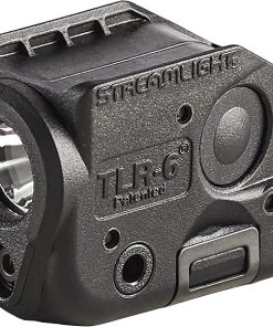 Streamlight 69288 TLR-6 100-Lumen Tactical Weapon Light with Integrated Red Aiming Laser Designed Exclusively and Solely for Micro Compact Taurus GX4, Black