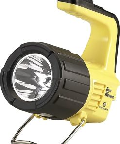 Streamlight 44955 Dualie Waypoint 1000-Lumen Alkaline Battery Powered Dual Beam Spot/Flood Area Light, Yellow, Box