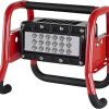 Streamlight 46000 High-Lumen Rechargeable Portable Scene Light II with 120V AC/12V DC Power, Red
