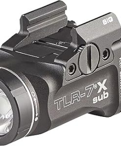 Streamlight 69406 TLR-7 X sub USB 500-Lumen 5000-Candela Weapon Light Designed Exclusively and Solely for Sig Sauer P365/XL Closed Rail Systems, Includes Mounting Kit, Key, and Multi-Tool, Black