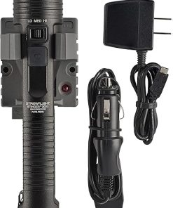 Streamlight 78101 Stinger 2020 2000-Lumen Rechargeable Professional Flashlight with 120V AC/12V DC 1 Holder Charger, Black 2