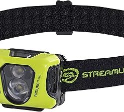 Streamlight 61435 Enduro Pro 200-Lumen USB Rechargeable LED Headlamp with Elastic Head Strap, and USB Cable, Yellow