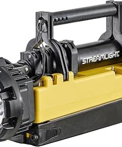 Streamlight 45670 Portable Scene Light 10,000-Lumen Portable and Collapsible Flood Light with Heavy-Duty Shoulder Strap, 120V AC Charger, 12V DC Cord and 6-Foot Extension Pole, Yellow 2