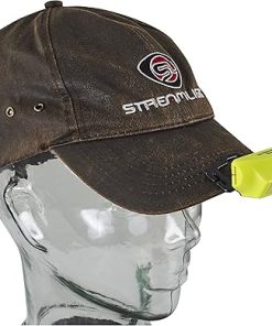 Streamlight 61710 Bandit Pro 180-Lumen USB Rechargeable LED Headlamp with Elastic Head Strap, Visor Clip, and USB Cable, Yellow 2