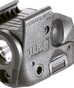Streamlight 69291 TLR-6 100-Lumen Tactical Weapon Light with Integrated Red Aiming Laser Designed Exclusively and Solely for Select Springfield Armory XD, XDE, and XDM Railed Handguns, Black