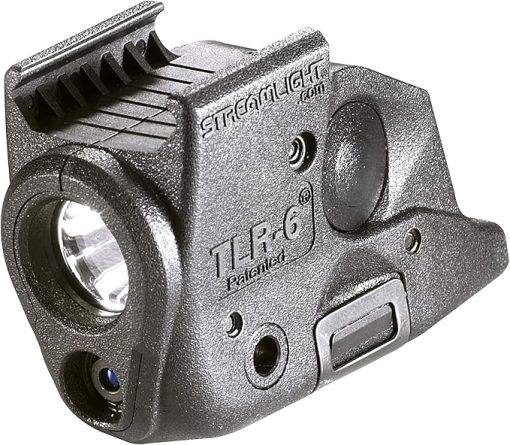 Streamlight 69291 TLR-6 100-Lumen Tactical Weapon Light with Integrated Red Aiming Laser Designed Exclusively and Solely for Select Springfield Armory XD, XDE, and XDM Railed Handguns, Black